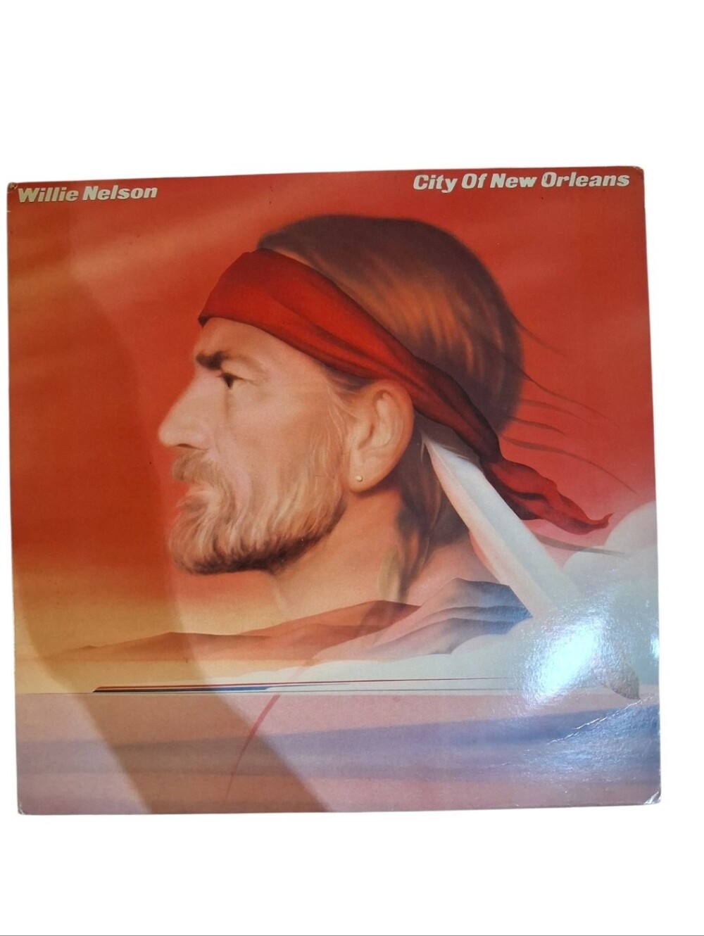Willie Nelson City Of New Orleans Vynil Record